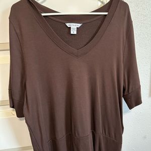 athleta brown top - size xl
